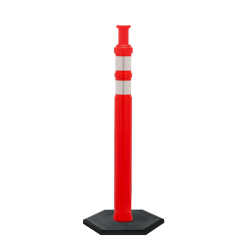 N-Top 42" Delineator w/2 3M Reflective Collars 