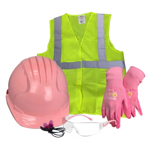 Pink Protective Hi Vis Gear Kit