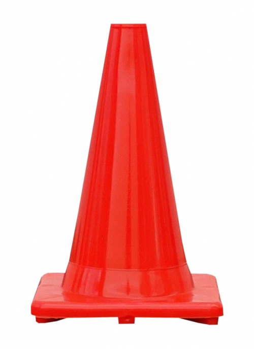 Premium 12" All Orange Traffic Cone  
