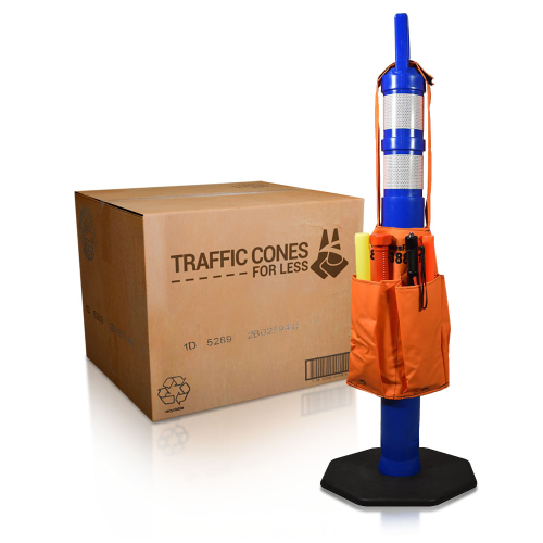 Aviation Light Wand & FOD Post Caddy w/Custom Logo