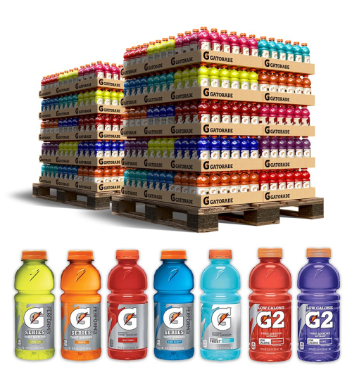Gatorade 20 oz Wide Mouth Bottles - Two Pallet Bundle 