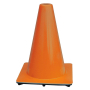 12" All Orange 1.8 lb Traffic Cone - Made in USA