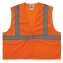 GloWear 8205HL Custom Logo Hi-Vis Safety Vest - Type R, Class 2, Hook + Loop 