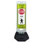 Step-N-Lock Vertical Panel - Stop For Pedestrians