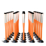 Omniflex 36 Inch Flat Top Traffic Delineator - 20 Pack