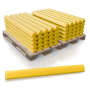 6' Dura Stop Heavy Duty Plastic Parking Block 4.5"H - 60 Pk