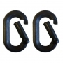 Plastic Carabiner Clip (Pack of 2)