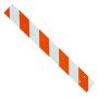 T-Board 1' x 8' w/Reflective Sheeting for Type III Barricades (Pack of 10)
