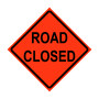 Road Closed Roll-Up Traffic Sign