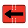 Traffic Cone Sign - REVERSIBLE ARROW