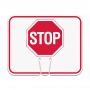 Traffic Cone Sign - STOP
