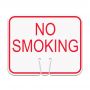 Traffic Cone Sign - NO SMOKING (Red)