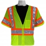 Hi Vis Mesh LED Safety Vest FrogWear Type R Class 3