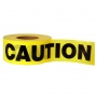 Barricade Yellow Caution Tape 1.5 Mil, 1000 feet