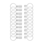 Telescoping Cone Bar Replacement Rings - 20 Pack 