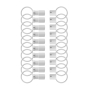 Telescoping Cone Bar Replacement Rings - 20 Pack 