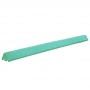 6' Dura Stop Plastic Parking Block - Electric Vehicle Green, 3.25" H