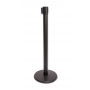 Pro Series Premium Retractable Belt Stanchion, 10 ft Belt, Cast Iron Base