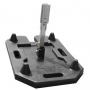 StackMaster Rubber Base Roll Up Sign Stand w/Pocket Lock