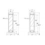 Step-N-Lock Vertical Panel Barricade 8" Wide - 1