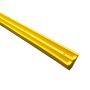 8' Dura Stop Plastic Truck Block w/Channels - 1