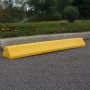 4' Dura Stop Lightweight Plastic Parking Block 3.25"H - 1
