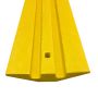 Speed Bump Heavy Duty Plastic Yellow 8 ft w/Hardware  - 1