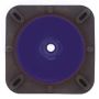 28" Purple Traffic Cones, 7 lb Black Base w/6" & 4" Reflective Collars Pallet Bundle - 2