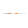Retractable Premium Cone Bar Orange & White - Pack of 20 - 2