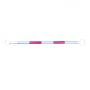 Retractable Cone Bar Pink & White - 20 Pack - 2