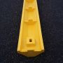 4' Dura Stop Lightweight Plastic Parking Block 3.25"H - 2