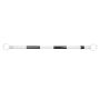 Retractable Cone Bar Black & White - 20 Pack - 2