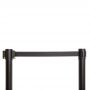 Lite Series Black Retractable Belt Stanchion - 20 Pack - 3