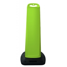 45 Inch Lime Vertical  Panel Blank w/Rubber Base