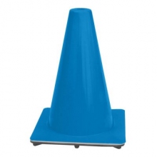 12" Blue 1.5 lb Traffic Cone USA Made