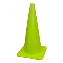 Lakeside 28" 7 lbs Lime-Green Traffic Cone