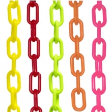 2"  Heavy Duty Traffic Control Plastic Chain