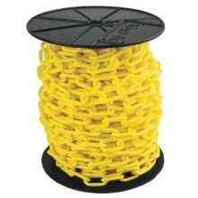 Heavy Duty Reel Plastic Chain, 2" x 100 ft