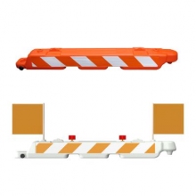 Low-profile Interlocking Airport Barricade