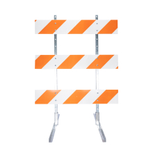 Type III Plastic Panel Barricade w/Reflective Sheeting