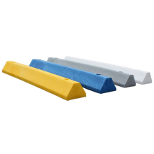4' Dura Stop Heavy Duty Plastic Parking Block 4"H