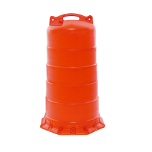 Super Dome Orange Stackable Barrel Drum