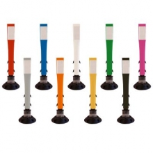 19" Removable Flexible Surface Mount Flat Top Traffic Delineator