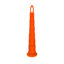 Tear Drop Orange 42" Mini Stackable Channelizer Drum