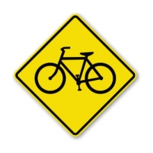 Official MUTCD Bicycle Crossing Sign