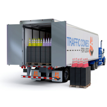 Custom Color 28" Traffic Cones - 3000 Pack