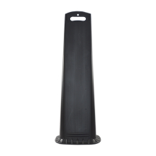 Stackable 42" Black Vertical Ultra Panel