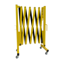 Versa-Guard Portable Expanding Barrier 11 ft 4" on Non-Marking Casters