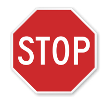 Official MUTCD Stop Traffic Sign