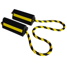 Small Aircraft 8" Rubber Wheel Chocks 